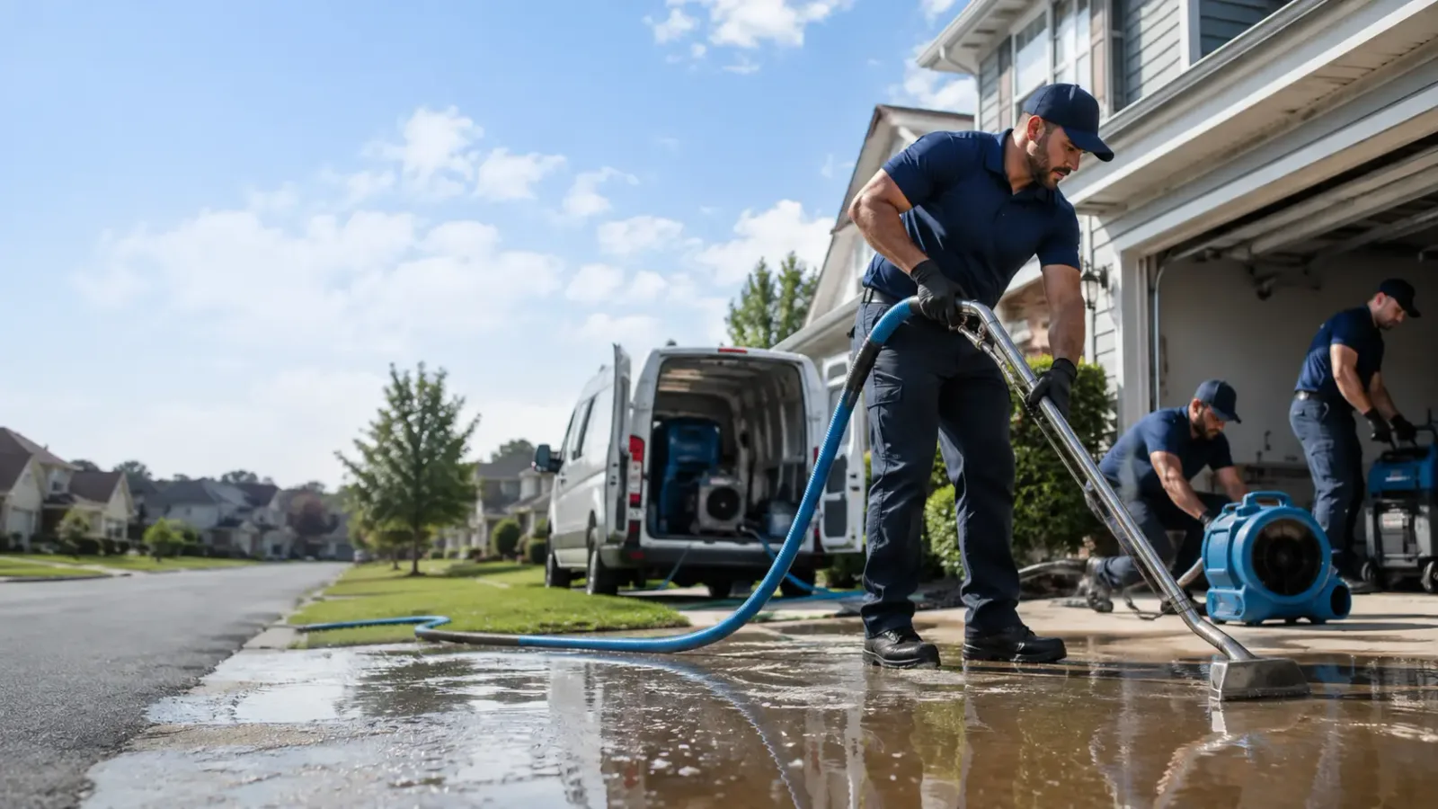 Flood Damage Restoration in Sherrill, IA